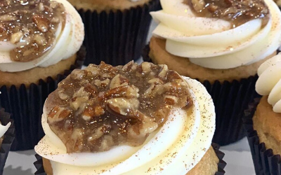  Pecan Pie Cupcakes 